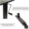 imageAdjustable Standing Desk Computer Height Converter Workstation Large Desktop Stand Up Laptop SitStand Fit Dual Monitor for Home Office Black 472