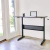 imageAdjustable Standing Desk Computer Height Converter Workstation Large Desktop Stand Up Laptop SitStand Fit Dual Monitor for Home Office Black 472