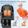 imageBestMassage Massage Chair Zero Gravity Full Body Electric Shiatsu Massage Chair Recliner with Foot Rollers Builtin Heat Therapy Air Massage System Stretch Vibrating for Home OfficeBlackBlack