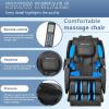 imageBestMassage Massage Chair Zero Gravity Full Body Electric Shiatsu Massage Chair Recliner with Foot Rollers Builtin Heat Therapy Air Massage System Stretch Vibrating for Home OfficeBlackBlack