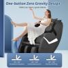 imageBestMassage Massage Chair Zero Gravity Full Body Electric Shiatsu Massage Chair Recliner with Foot Rollers Builtin Heat Therapy Air Massage System Stretch Vibrating for Home OfficeBlackBlack