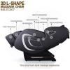 imageBestMassage Recliner Massage Chair Full Body Zero Gravity SLTrack Massage Recliner Chair with Heating Foot Rollers Airbags System with Microcomputer Remote Control Black