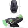 imageBestMassage Recliner Massage Chair Full Body Zero Gravity SLTrack Massage Recliner Chair with Heating Foot Rollers Airbags System with Microcomputer Remote Control Black