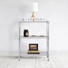 imageBestOffice  6Tier Wire Storage Shelves with Wheels  18x48x77  Chrome  Adjustable Racks  HeavyDuty Metal Shelf Holds Upto 600 lbs  NoTool Assembly  Ideal for Home ampamp Garage ShelvingChrome
