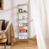 imageBestOffice Adjustable Wire Shelving Storage Shelves Heavy Duty Shelving Unit for Small Places Kitchen Garage Chrome 361454Chrome