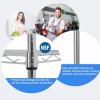 imageBestOffice Adjustable Wire Shelving Storage Shelves Heavy Duty Shelving Unit for Small Places Kitchen Garage Chrome 361454Chrome