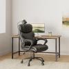 imageBestOffice Big and Tall Office Chair 400lbs Heavy Duty Metal Base Ergonomic Massage Desk Chair with Lumbar Support Arms High Back PU Leather Executive Task Computer Chair for Home Office30D x 28W x 48H