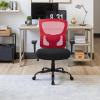 imageBestOffice Big and Tall Office Chair 500lbs Desk Chair Mesh Computer Chair with Lumbar Support Wide Seat High Back Task Executive Ergonomic Chair for Home Office BlackRed