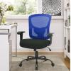imageBestOffice Big and Tall Office Chair 500lbs Desk Chair Mesh Computer Chair with Lumbar Support Wide Seat High Back Task Executive Ergonomic Chair for Home Office BlackBlue