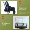 imageBestOffice Desk Chair for Office which is Ergonomically Made with Cushion Armrest ampamp Lumbar Support Nylon BlackGrey