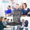 imageBestOffice Ergonomic Office Chair Desk Chair Mesh Computer Chair Armless Back Support Modern Executive Rolling Swivel Chair with Lumbar SupportBlackBlack