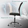 imageBestOffice Ergonomic Office Chair Desk Chair Mesh Computer Chair Armless Back Support Modern Executive Rolling Swivel Chair with Lumbar SupportBlackBlack