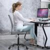 imageBestOffice Ergonomic Office Chair Desk Chair Mesh Computer Chair Armless Back Support Modern Executive Rolling Swivel Chair with Lumbar SupportBlackGrey