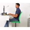 imageBestOffice Ergonomic Office Chair Desk Chair Mesh Computer Chair Armless Back Support Modern Executive Rolling Swivel Chair with Lumbar SupportBlackGreen