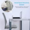 imageBestOffice Ergonomic Office Chair Desk Chair Mesh Computer Chair Armless Back Support Modern Executive Rolling Swivel Chair with Lumbar SupportBlackGrey