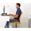 imageBestOffice Ergonomic Office Chair Desk Chair Mesh Computer Chair Armless Back Support Modern Executive Rolling Swivel Chair with Lumbar SupportBlackOrange