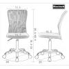 imageBestOffice Ergonomic Office Chair Desk Chair Mesh Computer Chair Armless Back Support Modern Executive Rolling Swivel Chair with Lumbar SupportBlackPink