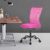 imageBestOffice Ergonomic Office Chair Desk Chair Mesh Computer Chair Armless Back Support Modern Executive Rolling Swivel Chair with Lumbar SupportBlackPink