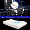 imageBestOffice Ergonomic Office PC Gaming Desk Chair Executive PU Leather Computer Lumbar Support with Footrest Modern Task Rolling Swivel Chair for Women MenWhiteWhite