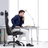 imageBestOffice HighBack Gaming Chair PC Office Chair Computer Racing Chair PU Desk Task Chair Ergonomic Executive Swivel Rolling Chair with Lumbar Support for Back Pain Women MenWhiteBlue