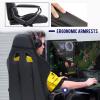 imageBestOffice HighBack Gaming Chair PC Office Chair Computer Racing Chair PU Desk Task Chair Ergonomic Executive Swivel Rolling Chair with Lumbar Support for Back Pain Women MenWhiteWhite