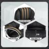 imageBestOffice Office Chair Cheap Desk Chair Ergonomic Computer Chair with Lumbar Support Arms Headrest PU Leather Modern Rolling Swivel Executive Chair for Back Pain Women Men AdultsBlackBlack