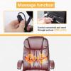 imageBestOffice Office Chair Cheap Desk Chair Ergonomic Computer Chair with Lumbar Support Arms Headrest PU Leather Modern Rolling Swivel Executive Chair for Back Pain Women Men AdultsBlackBrown