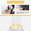 imageBestOffice Office Chair Cheap Desk Chair Ergonomic Computer Chair with Lumbar Support Arms Headrest PU Leather Modern Rolling Swivel Executive Chair for Back Pain Women Men AdultsBlackWhite