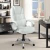 imageBestOffice Office Chair Cheap Desk Chair Ergonomic Computer Chair with Lumbar Support Arms Headrest PU Leather Modern Rolling Swivel Executive Chair for Back Pain Women Men AdultsBlackWhite