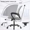 imageBestOffice Office Chair Ergonomic Cheap Desk Chair Mesh Computer Chair Lumbar Support Modern Executive Adjustable Stool Rolling Swivel Chair for Back Pain BlackGrey