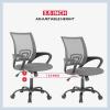 imageBestOffice Office Chair Ergonomic Cheap Desk Chair Mesh Computer Chair Lumbar Support Modern Executive Adjustable Stool Rolling Swivel Chair for Back Pain BlackGrey