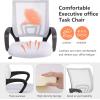 imageBestOffice Office Chair Ergonomic Cheap Desk Chair Mesh Computer Chair Lumbar Support Modern Executive Adjustable Stool Rolling Swivel Chair for Back Pain BlackWhite