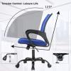 imageBestOffice Office Chair Ergonomic Cheap Desk Chair Mesh Computer Chair Lumbar Support Modern Executive Adjustable Stool Rolling Swivel Chair for Back Pain BlackBlue