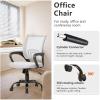 imageBestOffice Office Chair Ergonomic Cheap Desk Chair Mesh Computer Chair Lumbar Support Modern Executive Adjustable Stool Rolling Swivel Chair for Back Pain BlackWhite