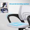 imageBestOffice Office Chair Ergonomic Cheap Desk Chair Mesh Computer Chair Lumbar Support Modern Executive Adjustable Stool Rolling Swivel Chair for Back Pain BlackWhite