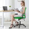 imageBestOffice Office Chair Ergonomic Cheap Desk Chair Mesh Computer Chair Lumbar Support Modern Executive Adjustable Stool Rolling Swivel Chair for Back Pain BlackGreen