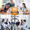 imageBestOffice Office Chair Ergonomic Cheap Desk Chair Mesh Computer Chair Lumbar Support Modern Executive Adjustable Stool Rolling Swivel Chair for Back Pain BlackOrange