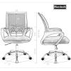 imageBestOffice Office Chair Ergonomic Cheap Desk Chair Mesh Computer Chair Lumbar Support Modern Executive Adjustable Stool Rolling Swivel Chair for Back Pain BlackWhite