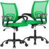 imageBestOffice Office Chair Ergonomic Cheap Desk Chair Mesh Computer Chair Lumbar Support Modern Executive Adjustable Stool Rolling Swivel Chair for Back Pain BlackGreen