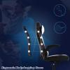 imageBestOffice PC Gaming Chair Ergonomic Office Chair Desk Chair with Lumbar Support Flip Up Arms Headrest PU Leather Executive High Back Computer Chair for Adults Women Men WhiteWhite
