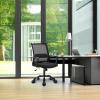 imageBestOffice Swivel Rolling Computer Chair Executive Lumbar Support Task Mesh Chair Adjustable Stool for Women Men BlackBlack