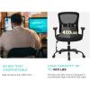 imageBig and Tall Office Chair 400lbs Wide Seat Mesh Desk Chair Massage Rolling Swivel Ergonomic Computer Chair with Lumbar Support Adjustable Arms Task Chair for Heavy PeopleBlack