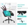 imageBig and Tall Office Chair 400lbs Wide Seat Mesh Desk Chair Massage Rolling Swivel Ergonomic Computer Chair with Lumbar Support Adjustable Arms Task Chair for Heavy PeopleRed