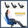 imageBig and Tall Office Chair 500lbs Wide Seat Ergonomic PU Leather Desk Chair Adjustable Rolling Swivel Executive Computer Chair with Lumbar Support Headrest Task Office Chairs for Heavy People Black