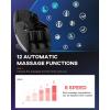 imageElectric Shiatsu Zero Gravity Full Body Massage Chair Recliner with Builtin Heat Therapy Foot Roller Airbag Massage System SLTrack Stretch Vibrating Wireless Bluetooth SpeakerBlack