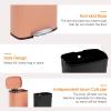 imageFDW 13 Gallon50 L Garbage Can Kitchen Trash Can with Lid for Office Bedroom Bathroom Step Trash Bin FingerprintProof Brushed Stainless Steel 13 Gallon  50 LiterPink