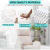 imageFDW Recliner Chair Push Back Sofa Home Theater Seating with Lumbar Support and Leather Padded Seat Backrest for Living RoomFabric Beige