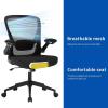 imageHome Office Chair Ergonomic Desk Chair Mesh Computer Chair Swivel Rolling Executive Task Chair with Lumbar Support Arms Mid Back Adjustable Chair for Men Adults BlackBlack