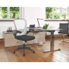 imageHome Office Chair Ergonomic Desk Chair Mesh Computer Chair Swivel Rolling Executive Task Chair with Lumbar Support Arms Mid Back Adjustable Chair for Men Adults BlackWhite