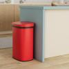 imageKitchen Trash Can with Lid 13 Gallon Automatic Garbage Can for Bathroom Bedroom Home Office 50 Liter Touch Free HighCapacity Brushed Stainless Steel Waste BinStainless Steel